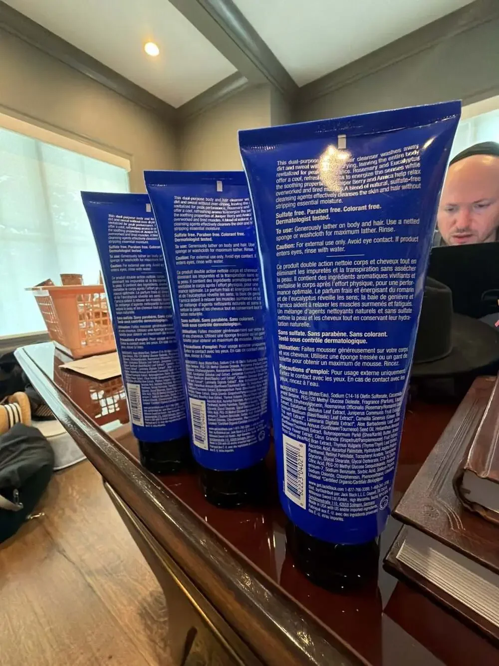 Jack Black X 3 Performance Remedy Turbo Wash Energizing Cleanser Hair & Body 10o